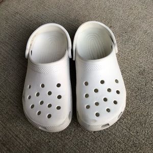 White CROCS